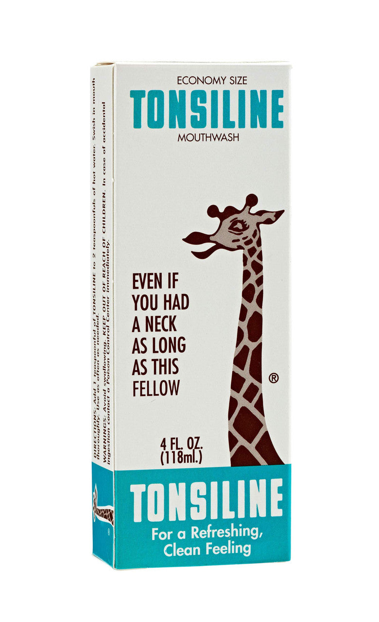 Tonsiline Throat Gargle For Refreshing And Clean Feeling, 4 Oz